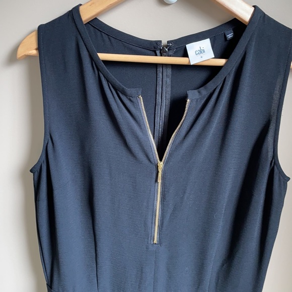 Cabi black crepe jumpsuit - Picture 3 of 6